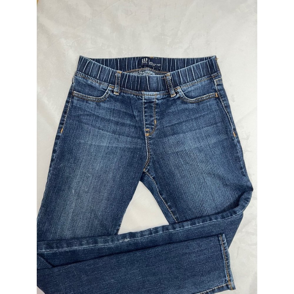 Gap high stretch denim jeggings, girls size 14